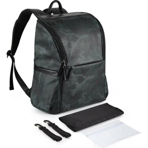 Mommy Diaper Bag Large Capacity Baby Nappy Bag Designer Nursing Bag Fashion Travel Backpack Baby Care Bag For Mother Kid