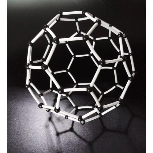 Feichao Scientific Chemistry Carbon 60 C60 Molecular Structure Model Links Kit Set for School Lab Teaching Research