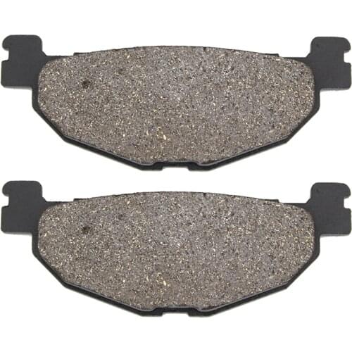 Cyleto Motorcycle Rear Brake Pads for YAMAHA CP250 Maxam 2005-2006 YP400 YP 400 Majesty 2004-2013 XP500 XP 500 TMax 2004-2011