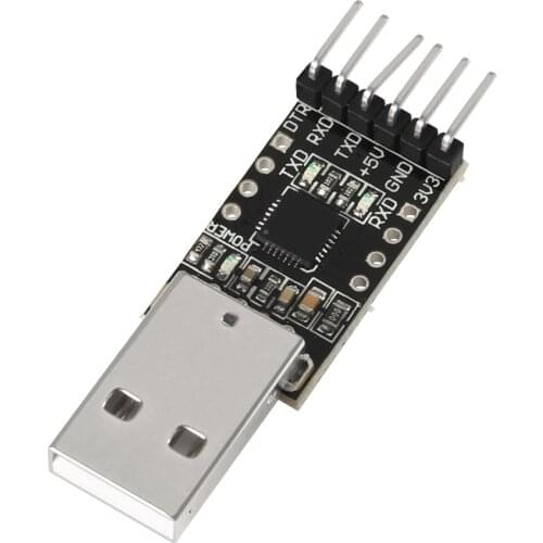1pcs CP2102 USB 2.0 to TTL UART Module 6Pin Serial Converter STC Replace FT232 with Cable