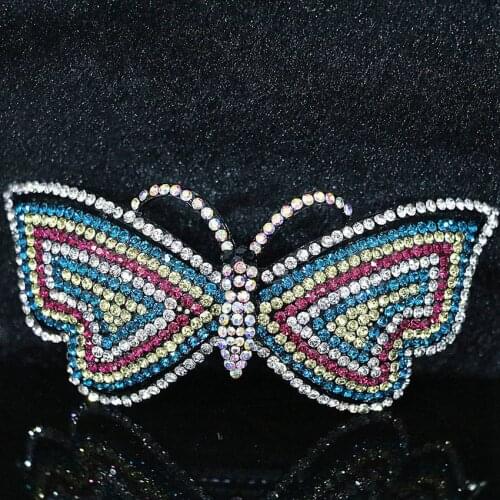 14 style rainbow color crystal hairpins hairclips for women bridal gifts hairdress hair clips head barrette accessories B1254