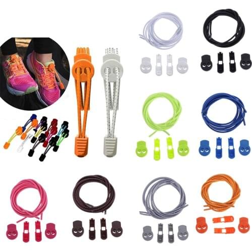 Elastic No Tie Shoelaces for Sport Trainer Shoe Running Sneakers Casual Shoes String 100cm/39.37inch