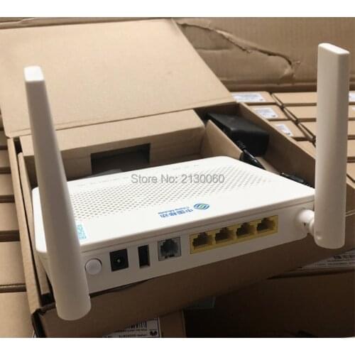 Huawei Model Echolife HS8546V5 GPON ONU ONT 4GE+ 1Tel+ 1USB+ Wifi (2.4GHz /5GHz) English Firmware Optical Network Terminal