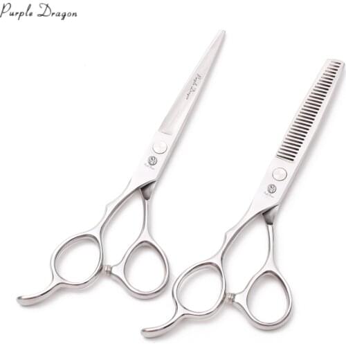 Left Hand 5.5" 6" 7" JP Stainless Barber Makas Straight Scissors Thinning Shears Hairdressing Scissors Salon Hair Scissors Z8000