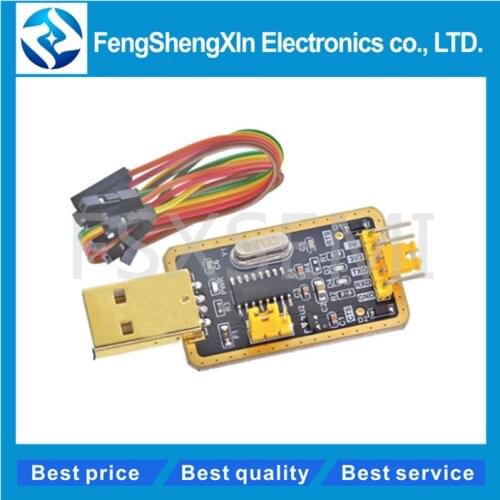 CH340G RS232 Update USB To TTL Converter Module UART Serial Port UFS-HWK STC Dowanloader Programmer Brush Upgrade small plate