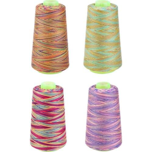 Rainbow Color Cross Stitch Sewing Threads Textile Yarn Woven Embroidery Line DIY Cross Stitch Embroidery for Diamond Painting