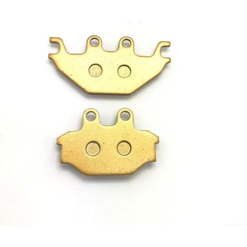 New Dinli ATV Quad Golden Motorcycle Brake Pads Fits ALFER APACHE CAGICA DERI DINLI EXPLORER KAWASAKI