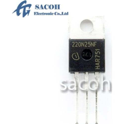 New Original 10PCS/Lot IPP220N25NFD 220N25NF or IPP200N15N3G 200N15N or IPP200N25N3G 200N25N TO-220 61A 250V Power MOSFET