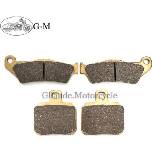 Motorcycle Front / Rear Brake Pads For YAMAHA YP 125 Majesty 125 2001-2009 XQ 125/150 N Maxster 2001-2003