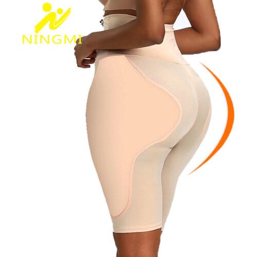NINGMI Plus Size Butt Lifter Body Shaper Buttock Women Push Up High Waist Shaping Panties Tummy Control wholesale Shapewear