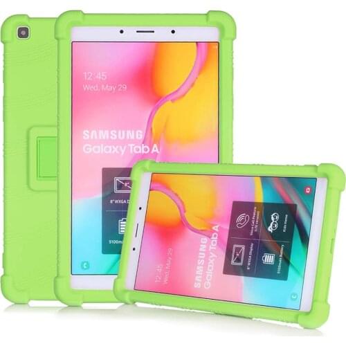 Kids case For Samsung Galaxy Tab A 8.0 2019 SM-T290 SM-T295 Tablet Case Shockproof Safe Silicon Stand Full Body Cover