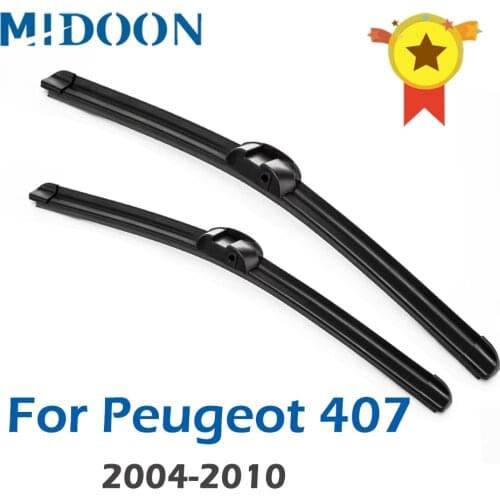 28"28" Windshield Windscreen Wiper Blades For Peugeot 407 407SW SW 2004 2005 2006 2007 2008 2009 2010 Front Window Wiper