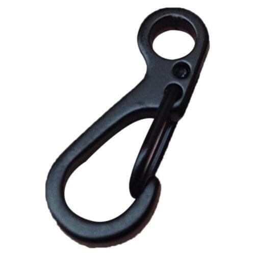 Cute Keychain For Women Men Outdoor Climbing Hanging Buckle Spring Clip Metal Hook Mini Keyring Accessories