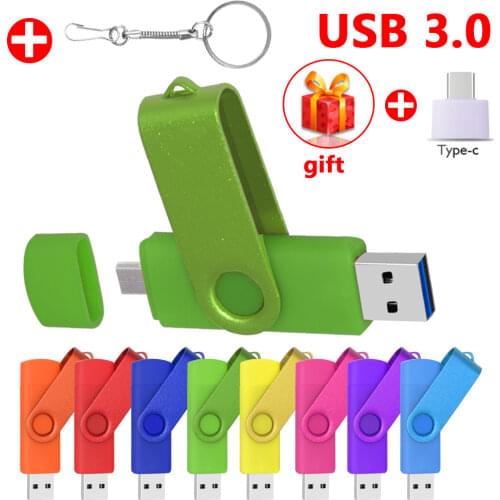 High Speed 3 IN 1 OTG Usb Flash Drive 256gb 512gb Pen drive 64gb 128gb for phone memory stick Multifunctional pendrive USB 3.0