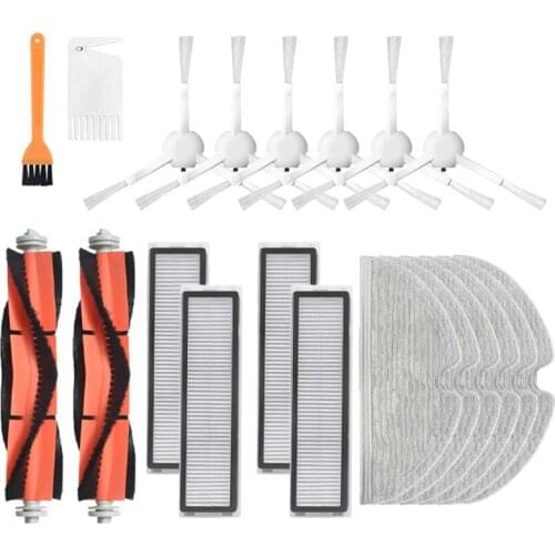 20Pcs Replacement Parts for Xiaomi Dreame D9 Robot Vacuum Cleaner Accessories Brushes Filters Spare Parts
