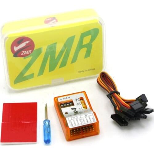ZMR NX4 PRO EVO Flight Controller 3D Flight Gyroscope Balance For Fixed-wing Aircraft Support Rate/Hold/Gyro Off Mode