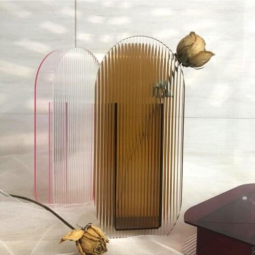 Flower Vase Colorful Modern Contemporary Design Floral Container Decoration for Home Office UD88