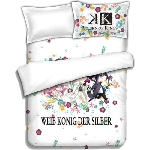 Hobby Express K Project Japanese Bed Blanket or Duvet Cover with Two Pillow Cases ADP-CP151210