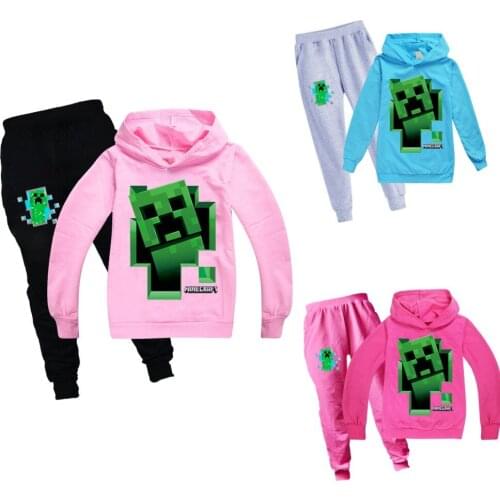 Boys Girls Halloween Costume Children Fashion Hoodies Trousers Spring Autumn Kids Clothes Suit Sports Tracksuit Christmas Set