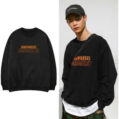 SUNOWE Fashion Clothes Autumn Winter Tops Casual Long Sleeve Blouses Ladies Loose Shirts Round Neck Cotton Pullover Sweatshirts