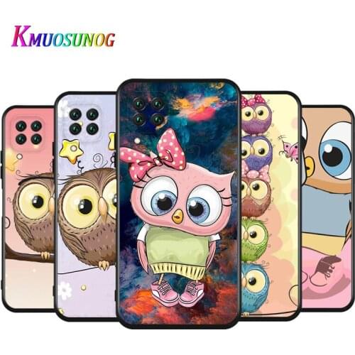 Cute Owl Hearts Lover For Huawei Nova 2 2i 3 3E 3I 4 4E 5 5I 5Z 5E 5T 6 7 7I 8 SE Lite Pro SE Silicone Soft TPU Phone Case