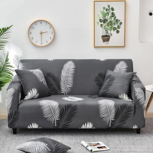 2021 New Printed Sofa Cover All-inclusive Non-slip Elastic Vintage Sofa Cover Living Room Sofa Sofa Cover
