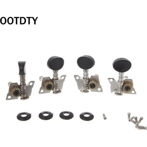 OOTDTY 2R 2L Tuning Pegs Machine Head Tuners for 4 String Ukulele Guitar Accessories