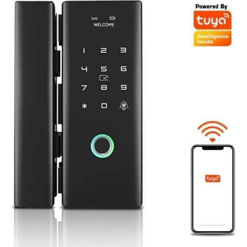 WiFi Remote Control Smart Lock For Sliding Door Fingerprint/Tuya APP/Card/Password Electronic Door Lock
