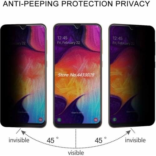 2.5D 9H Privacy Tempered Glass For Nokia 2.3 Anti Spy Screen Protector Anti Glare Peening Explosion Proof Protective Film Glass