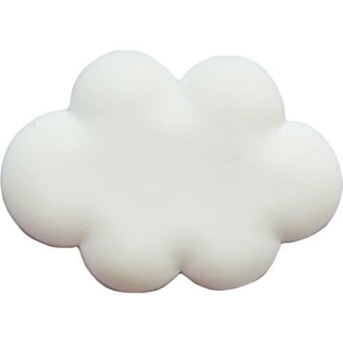 10pcs Pure White/Pink/Blue/Purple/Green Clouds Good Quality The Eight Trigrams Cute Mini Sandal Ornaments Fit Kids Bracelet Gift