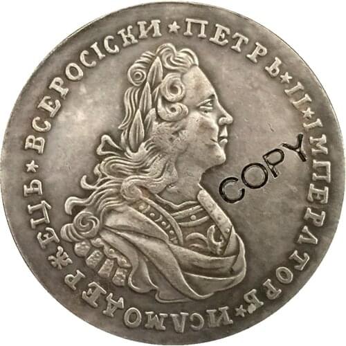 1727 Peter II Russia COINS COPY