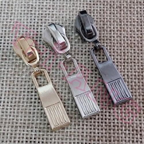 20pcs/lot, High Quality 3# Slider Fashion Accessories Metal Zipper Slider