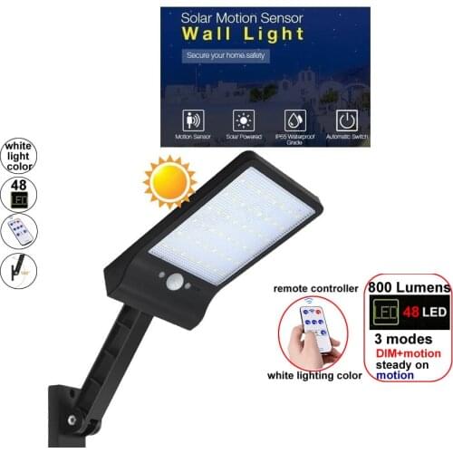 48 LED Solar Light Three Modes Waterproof Lantern Emergency Portable Spotlight Rechargeable Floodligh Lamps f