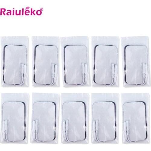 5*9cm Self Adhesive Replacement Tens Electrode Pads Square Muscle Stimulator Electric Digital Machine Massager Sticker Dropship