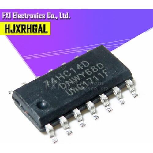 50PCS 74HC14D 74HC14 SOP14 SOP SN74HC14DR SN74HC14 SMD new original