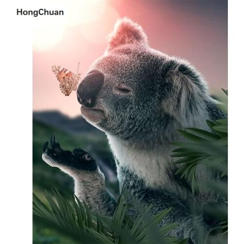 5D Diamond Painting Koala Full Square/Round Diamond Embroidery Handmade Rhinestone DIY Mosaic Home Decoration Fast Delivery