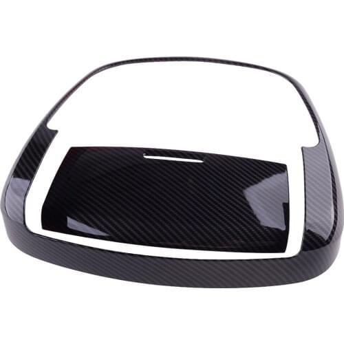 Car Front Roof Reading Light Cover Lamp Frame Trim Bezel Black ABS fit for Dodge Charger Durango 2014 2015 2016 2017 2018 2019