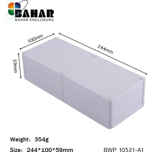 4PCS IP68 ABS plastic Electronics instrument case plastic waterproof box for junction box project case DIY control box casing