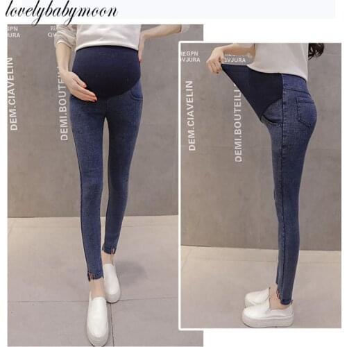 Denim Jeans Maternity Pants For Pregnant Women Clothes Nursing Pregnancy Leggings Trousers Gravidas Jeans Maternity Clothing