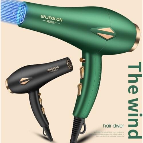 2000W negative ion hair dryer professional blue negative ion hair dryer salon hair styling hair dryer 2 speed 3 heating