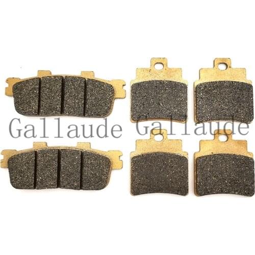Motorcycle Front / Rear Brake Pads Sets For SYM RV250 RV 250i GTS250 GTS 250i Joymax 250i 300i GTS300 Cruisym300