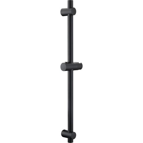 Wholesale Matte Black Finish Stainless Steel & ABS Plastic Sliding Bar Shower Bar & Shower Head Holder Bathroom Bar