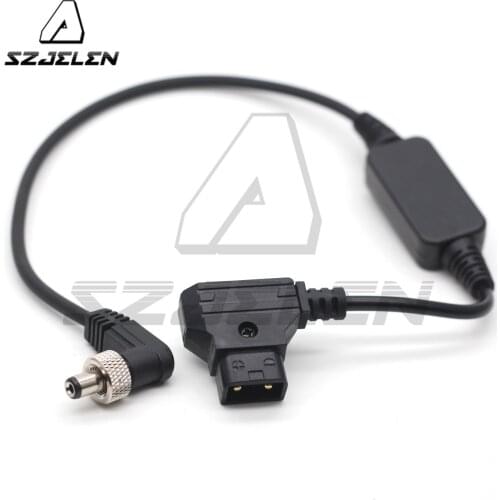 D-Tap to Self-locking DC2.1 Power Cord 12V Cable