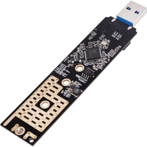 NVMe to USB Adapter M.2 SSD to USB 3.1 Type a Card with RTL9210 HDD Enclosure Adapter