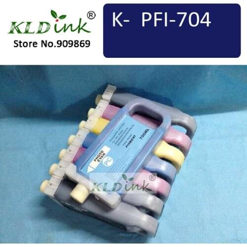 PFI-704 Cartridges for Use In ImagePrograf iPF8300, iPF9400 and iPF9400S Series (PFI-706 Set)