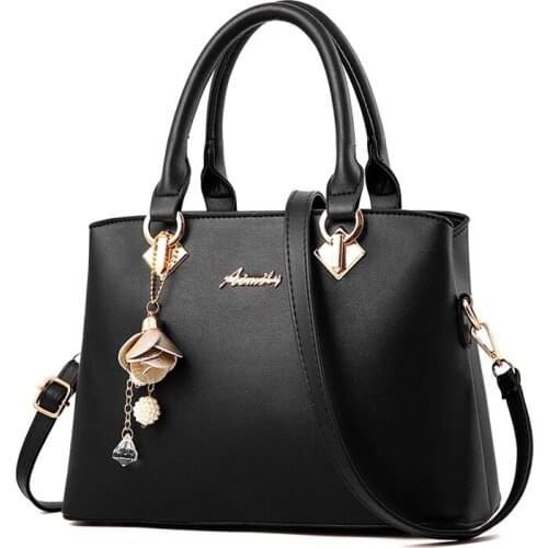 PU Leather Women Luxury Handbags Totes Bag Fashion Top-handle Crossbody Shoulder Bags Handle Tassel Messenger Bag bolsos