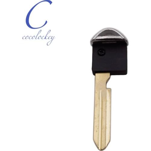 Smart Key Remote Keyless Emergency Insert Uncut Blade for nissan Transponder Chip key no chip inside