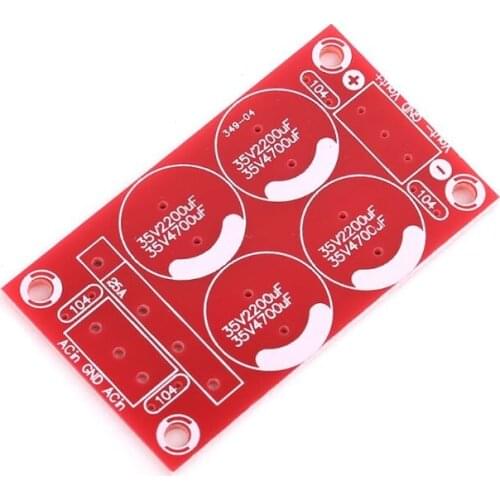 Rectifier Filter Power Supply Board Positive & Negative Voltage Dual Power PCB Bare Board -hol