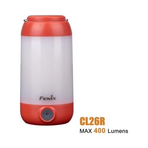 2019 New Fenix CL26R Micro-USB rechargeable 18650 anti-glare camping lantern equipment lamp max 400lm