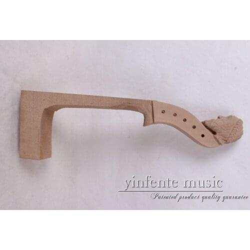 4/4 5 string New violin Neck Man Head Hand Carve High Quality 1-2